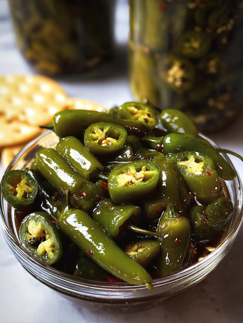 Candied Jalapenos