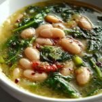 Cannellini Bean Spinach Soup