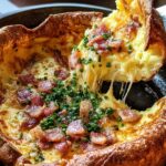 Cheddar Bacon Dutch Baby