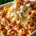 Cheesy Chicken Tortellini Bake