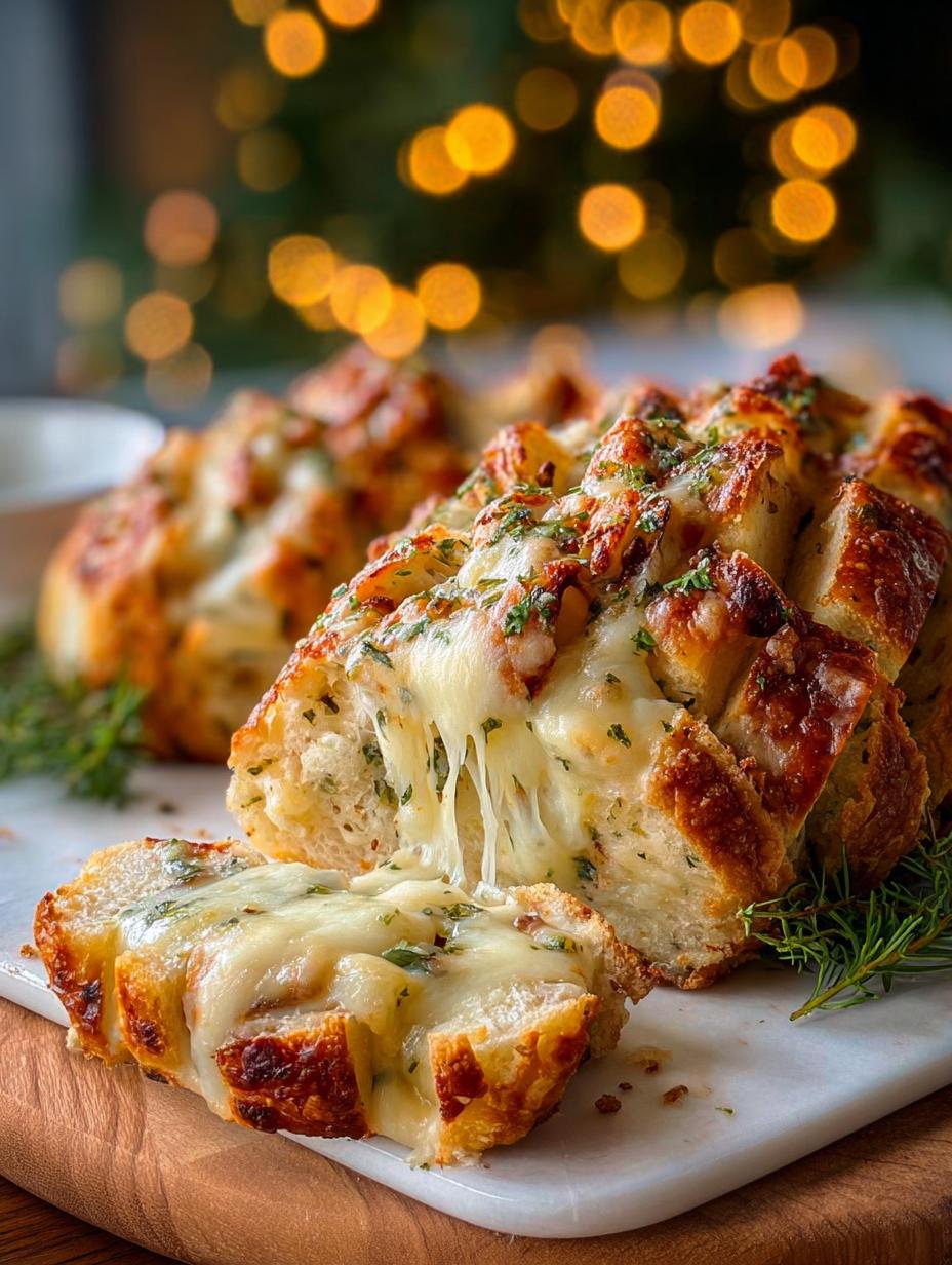 Cheesy Christmas Tree Bread: 1 Magical Holiday Appetizer 7 Cheesy Christmas Tree Bread: 1 Magical Holiday Appetizer - Cheesy Christmas Tree Bread - additional detail