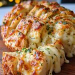 Cheesy Christmas Tree Bread