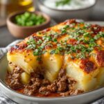 Cheesy Ground Beef Potato