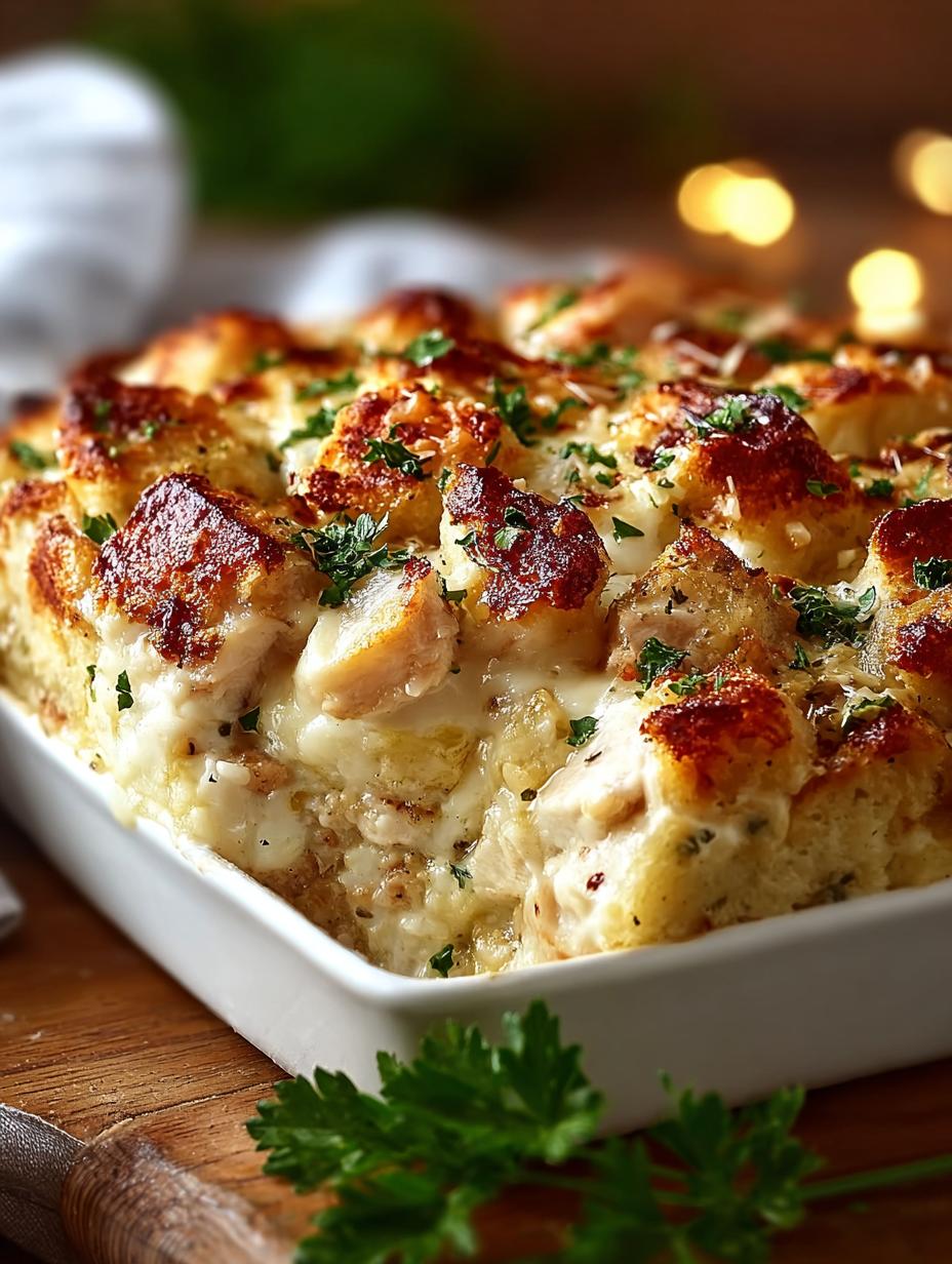 Chicken Dressing Casserole