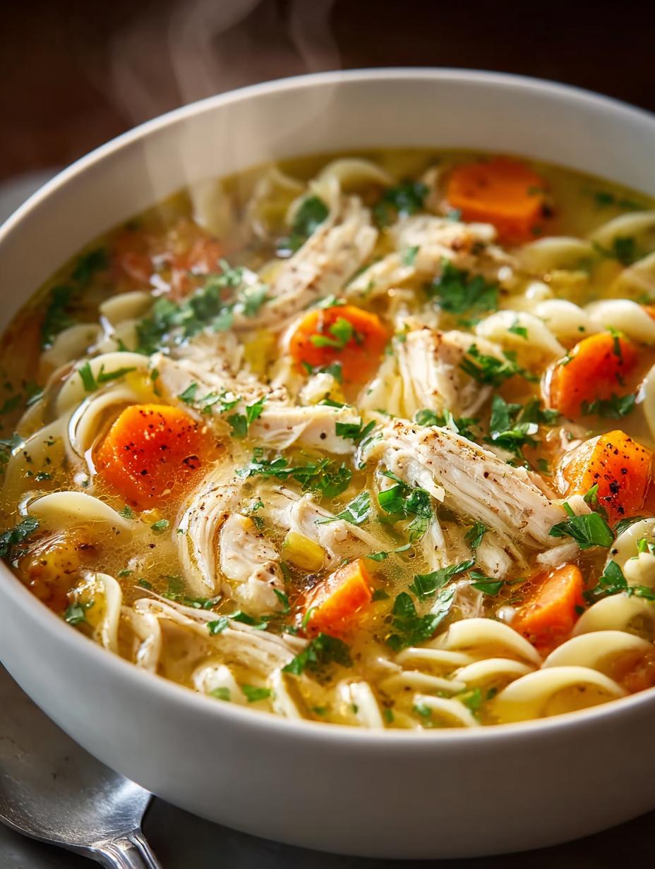 Chicken Noodle Soup Comfort for Ultimate Coziness - Chicken Noodle Soup Comfort - additional detail