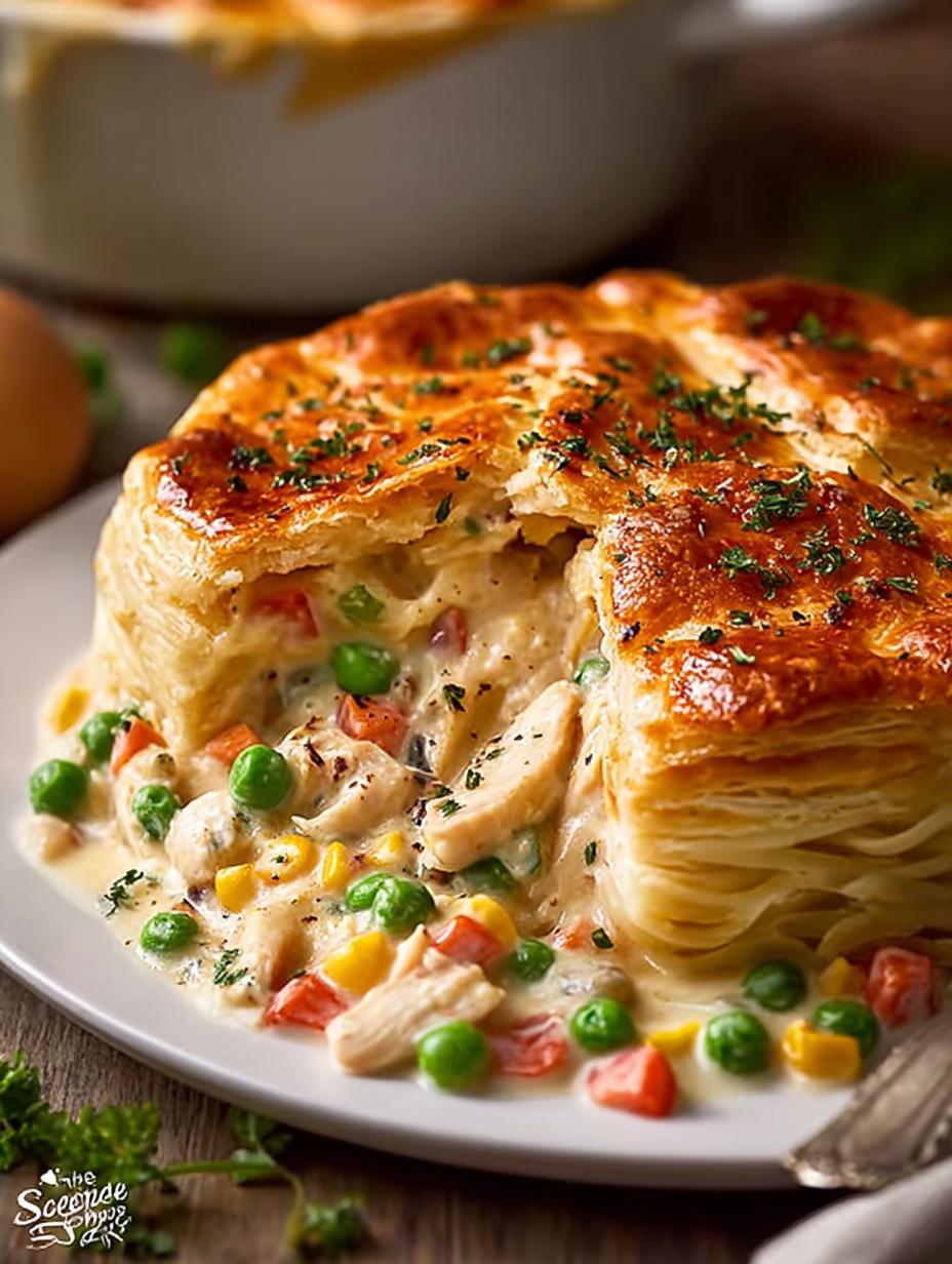 Chicken Pot Pie Casserole: 5 Steps to Comforting Bliss 5 Chicken Pot Pie Casserole: 5 Steps to Comforting Bliss - Chicken Pot Pie Casserole - main visual representation