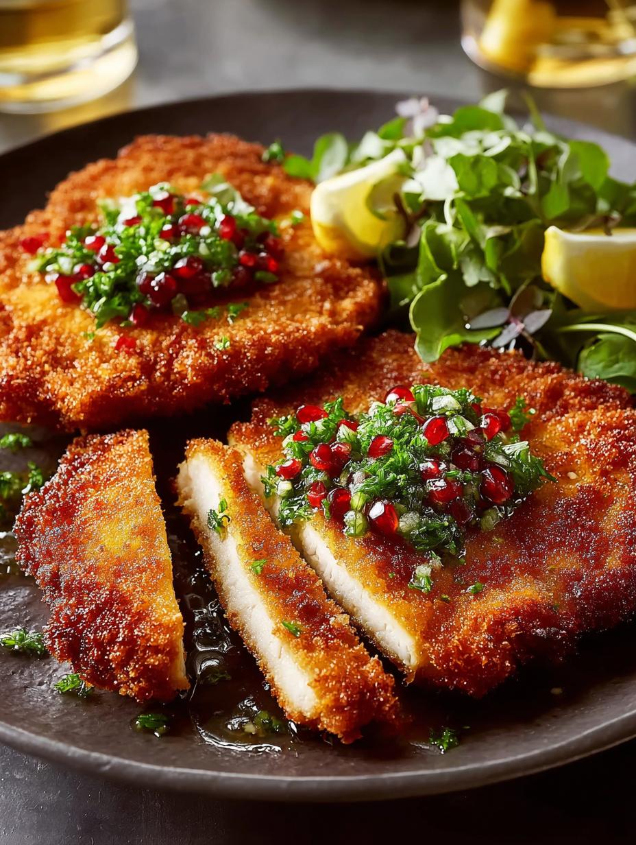 Crispy Chicken Schnitzel That Will Change Your Dinner - Chicken Schnitzel - additional detail