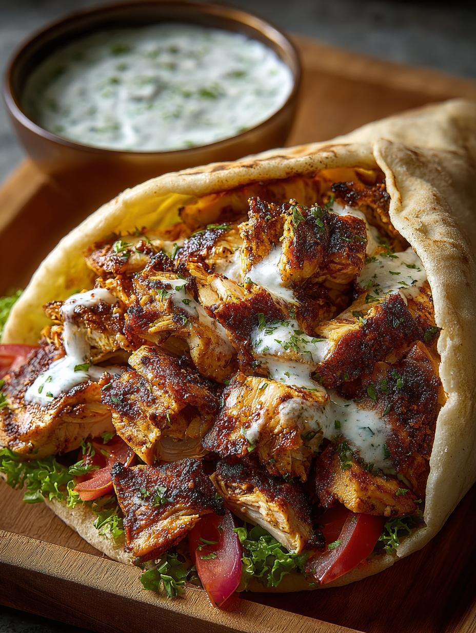 Chicken Shawarma with Creamy