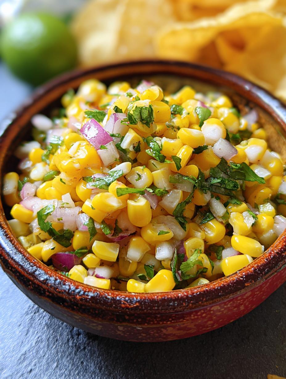Chipotle Corn Salsa: Easy, Smoky Flavor Bomb - Chipotle Corn Salsa - additional detail