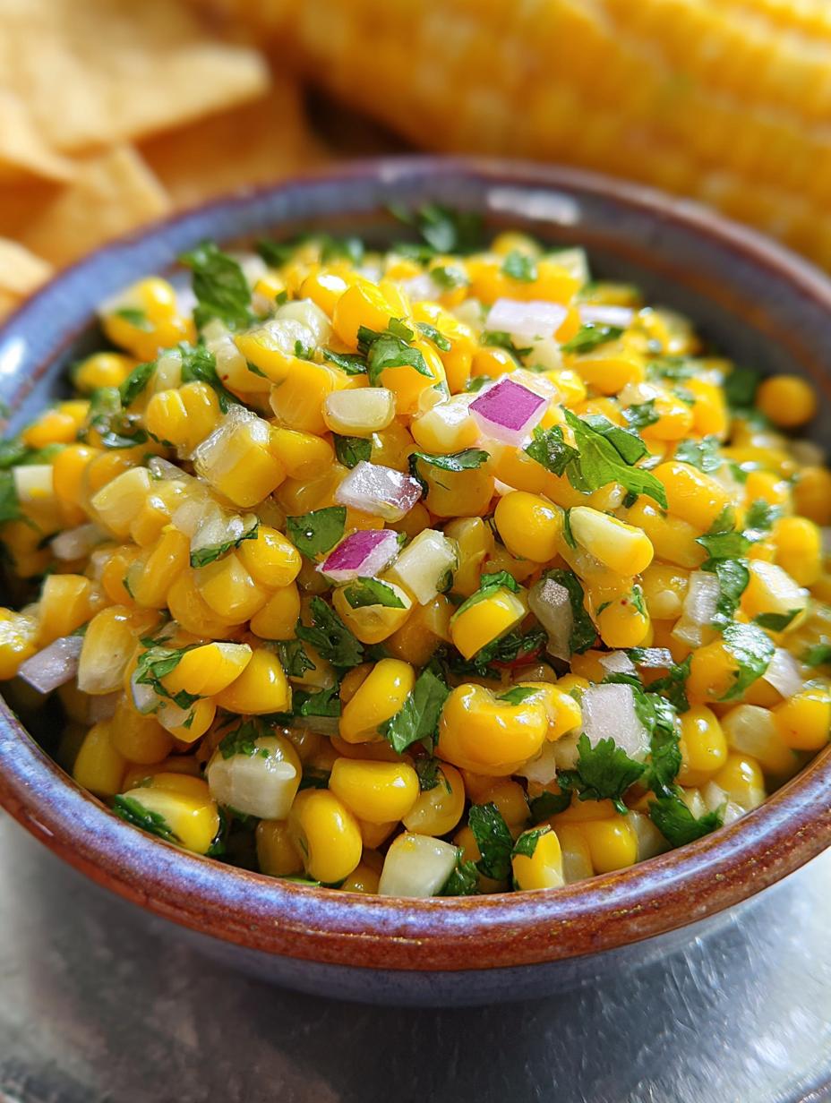Chipotle Corn Salsa: Easy, Smoky Flavor Bomb - Chipotle Corn Salsa - additional detail