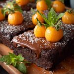 Chocolate Pumpkin Patch Brownie