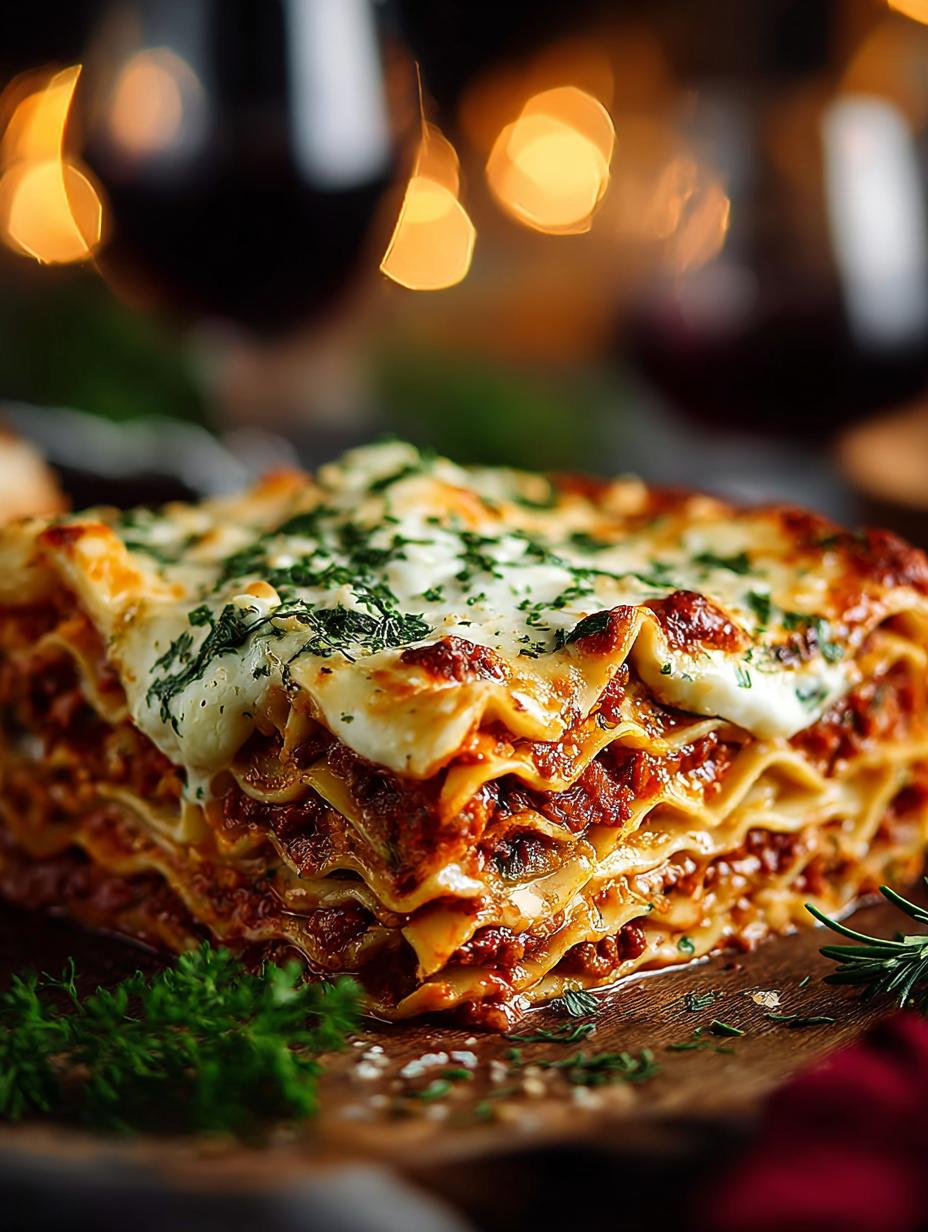 Christmas Eve Lasagna