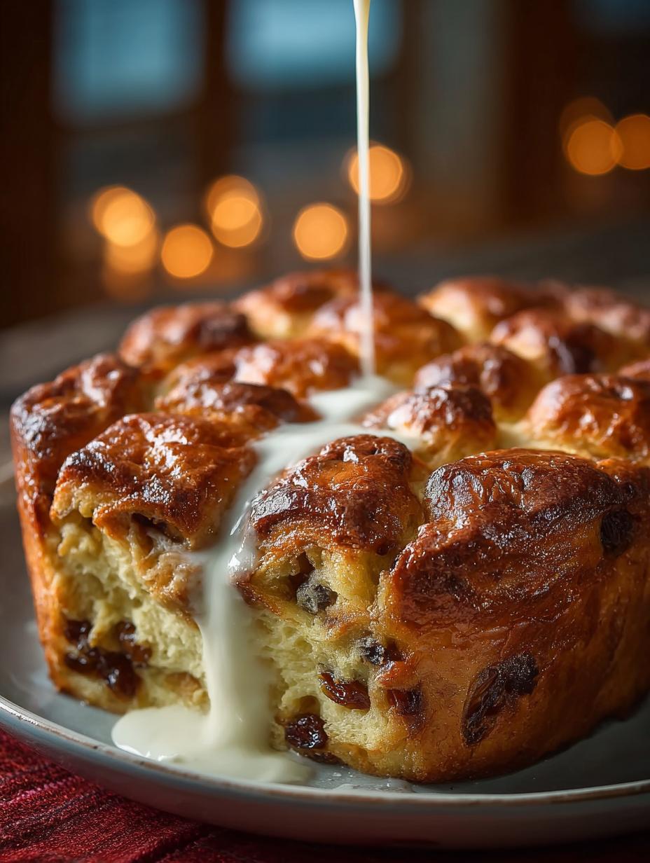 Cinnamon Raisin Bread Pudding