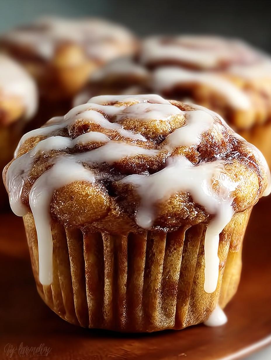 Cinnamon Roll Muffins