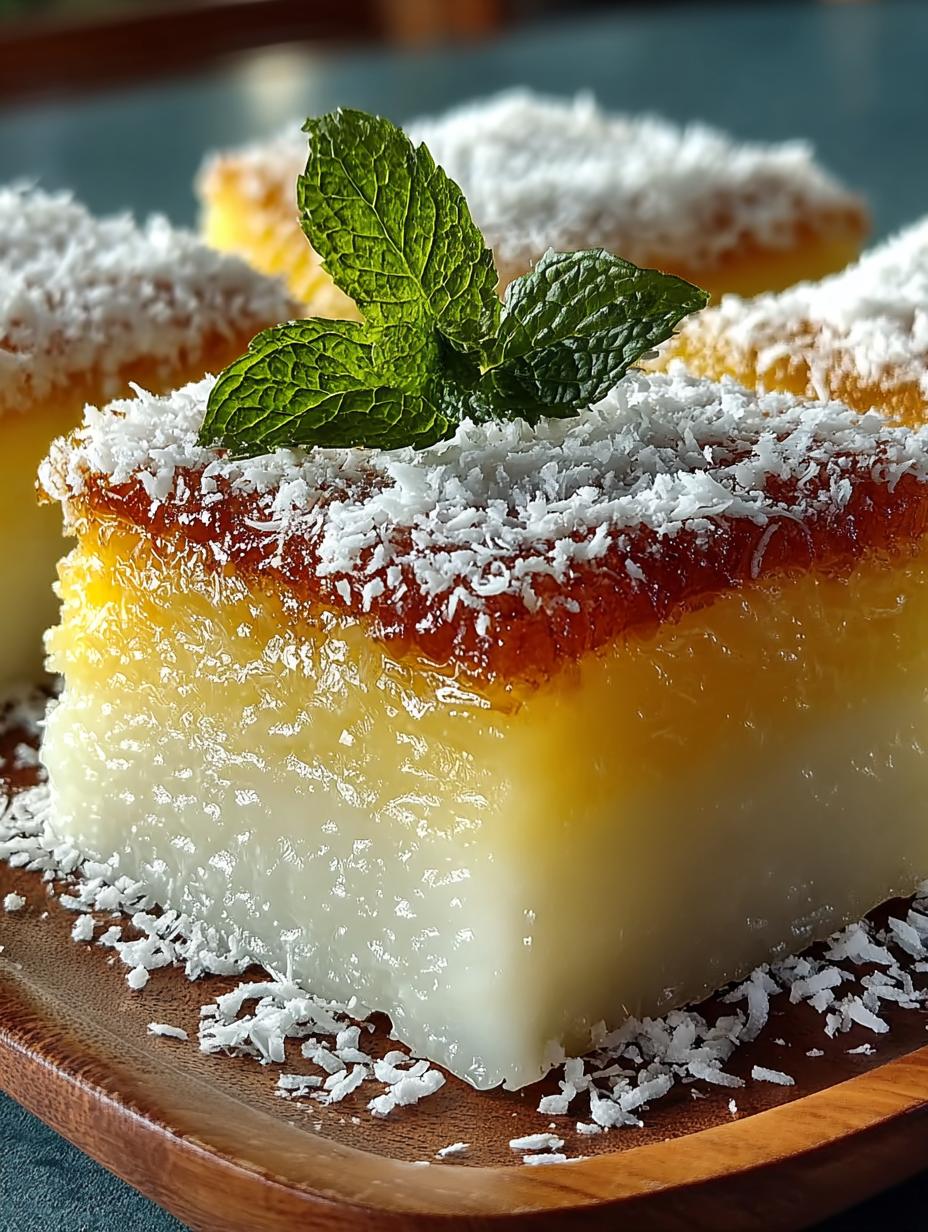 Coconut Mochi Cake