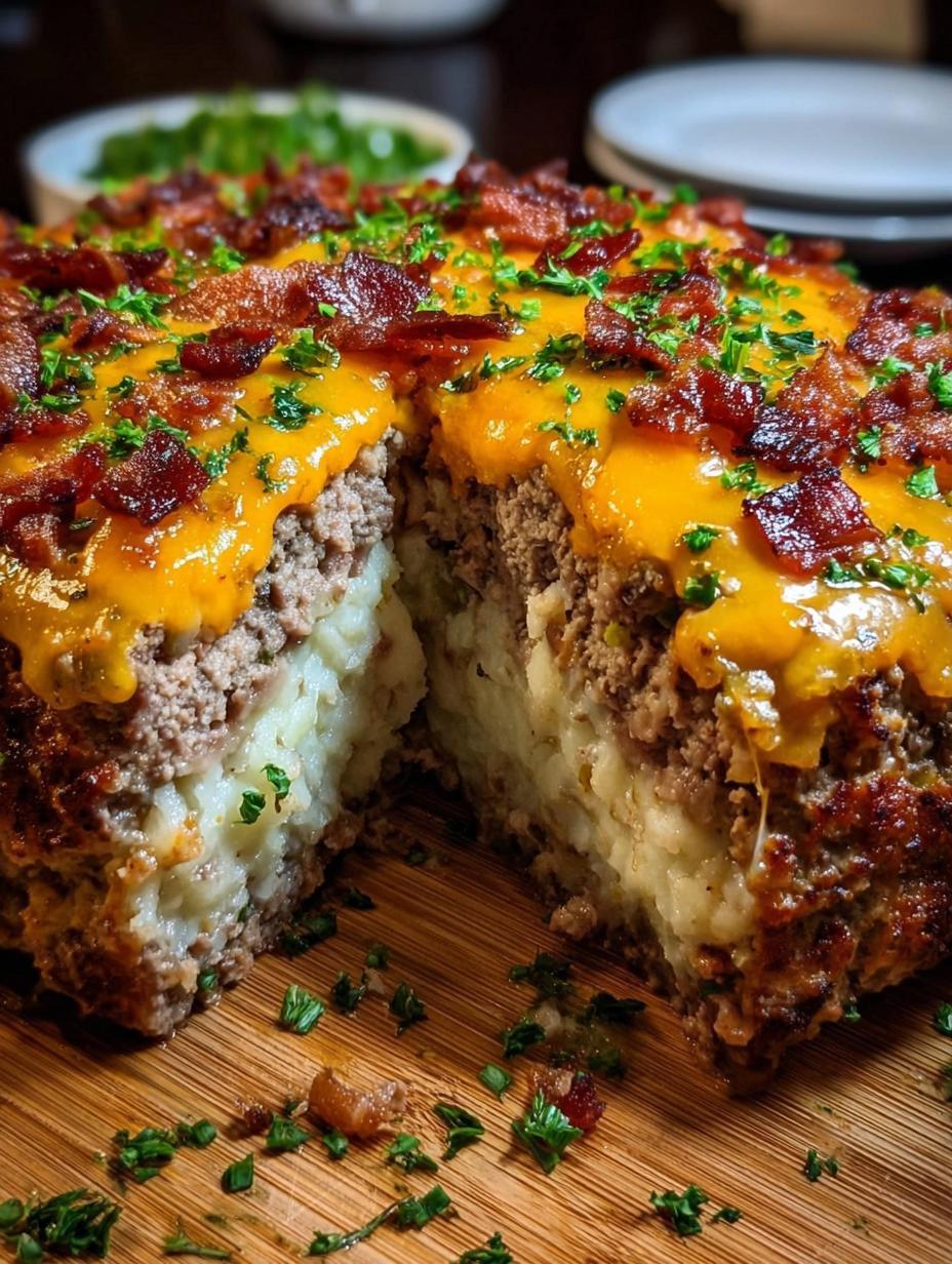 Comfort Loaded Potato Meatloaf