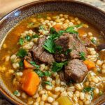 Comforting Beef Barley Soup
