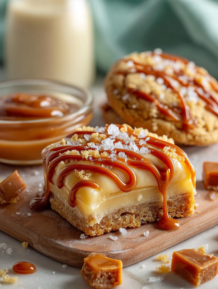 Copycat Crumbl Salted Caramel Cheesecake Delight - Copycat Crumbl Salted Caramel - additional detail