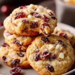Cranberry Orange Christmas Cookies