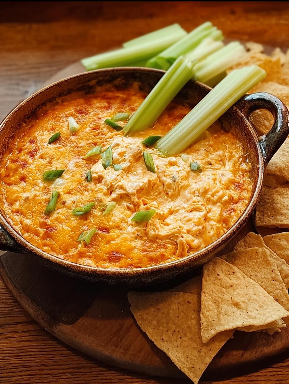 Creamy Buffalo Chicken Dip: Your 2-Minute Game Day Delight 5 Creamy Buffalo Chicken Dip: Your 2-Minute Game Day Delight - Creamy Buffalo Chicken Dip - main visual representation