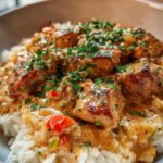 Creamy Cajun Chicken Rice