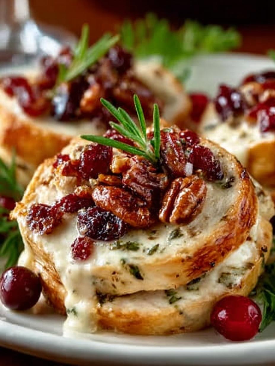 Creamy Chicken Cranberry Pecan Delight in 35 Minutes - Creamy Chicken Cranberry Pecan - additional detail
