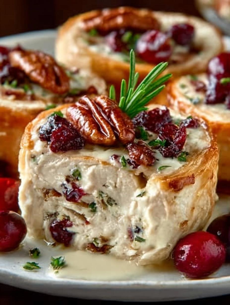 Creamy Chicken Cranberry Pecan