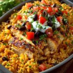 Creamy Mexican Rice Chicken