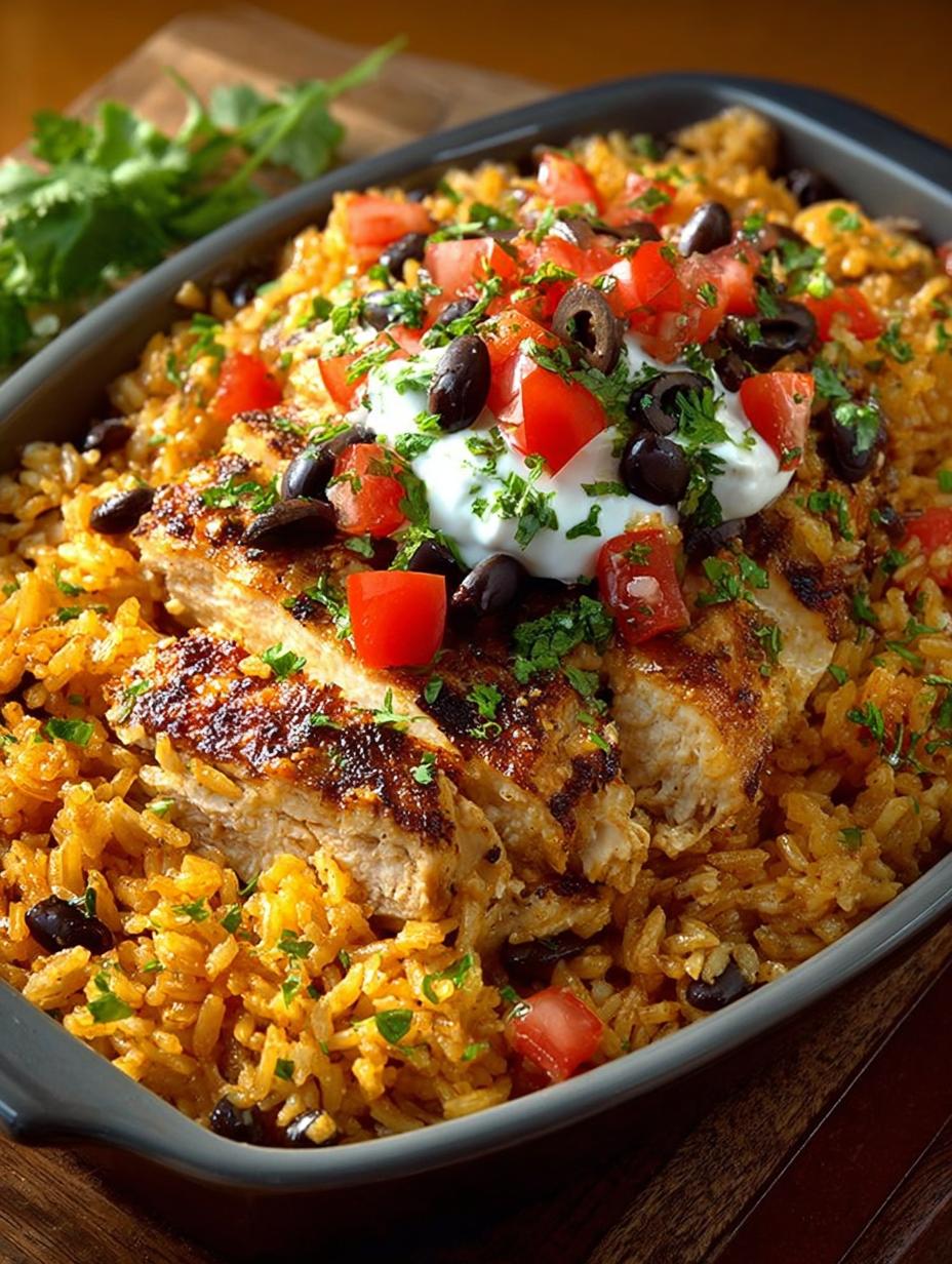 Creamy Mexican Rice Chicken