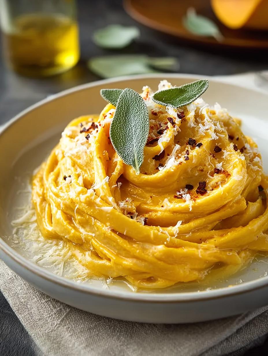 Creamy Pumpkin Pasta Sauce: 10 Cozy Fall Flavors - Creamy Pumpkin Pasta Sauce - additional detail