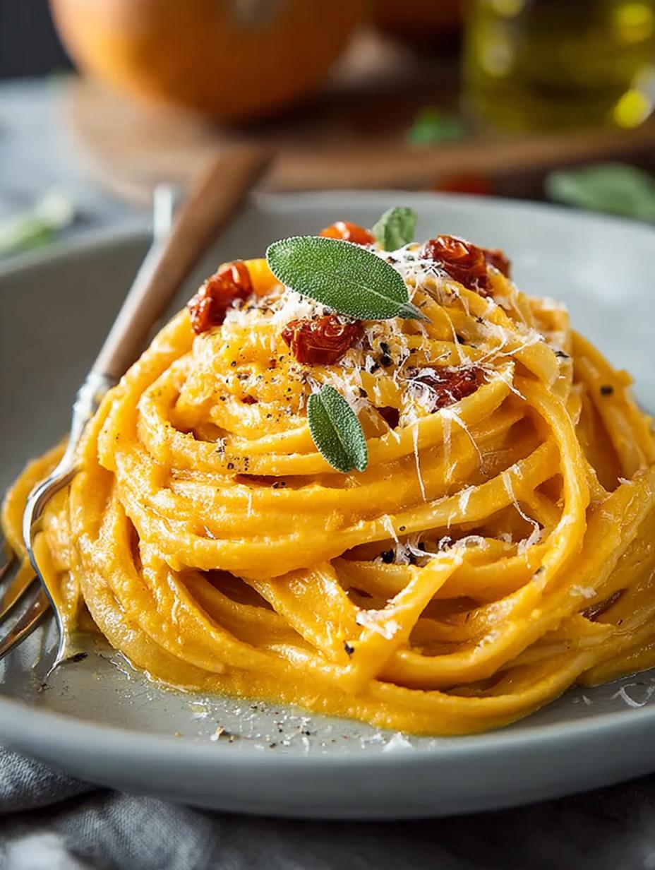 Creamy Pumpkin Pasta Sauce