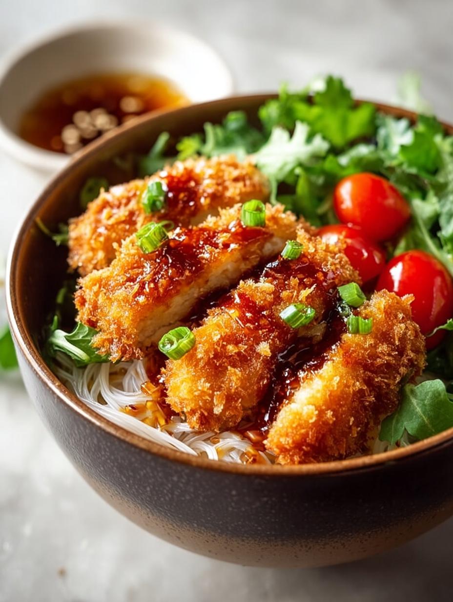 Crispy Japanese Katsu Bowls