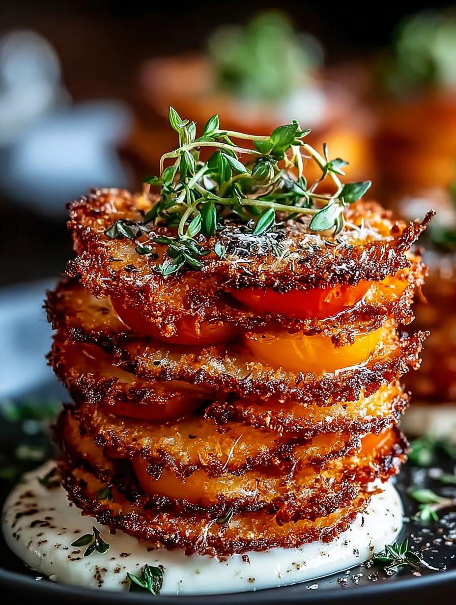 Crispy Parmesan Stacks Sweet: 4 Bold Flavor Layers 5 Crispy Parmesan Stacks Sweet: 4 Bold Flavor Layers - Crispy Parmesan Stacks Sweet - main visual representation
