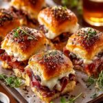 Crispy Prosciutto Cheese Sliders