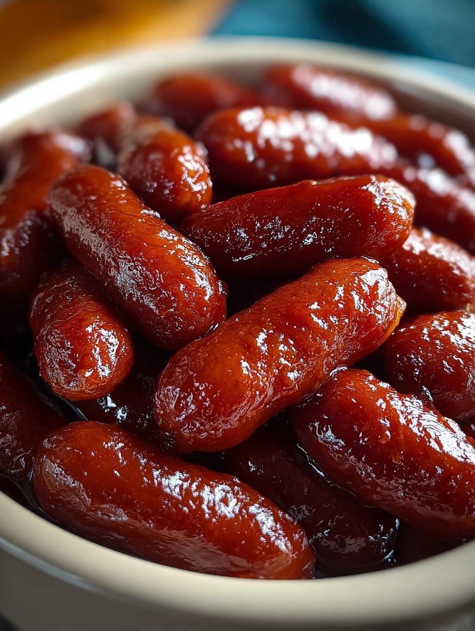 Crock Pot Little Smokies: 5 Easy BBQ Sauces to Try 6 Crock Pot Little Smokies: 5 Easy BBQ Sauces to Try - Crock Pot Little Smokies - additional detail