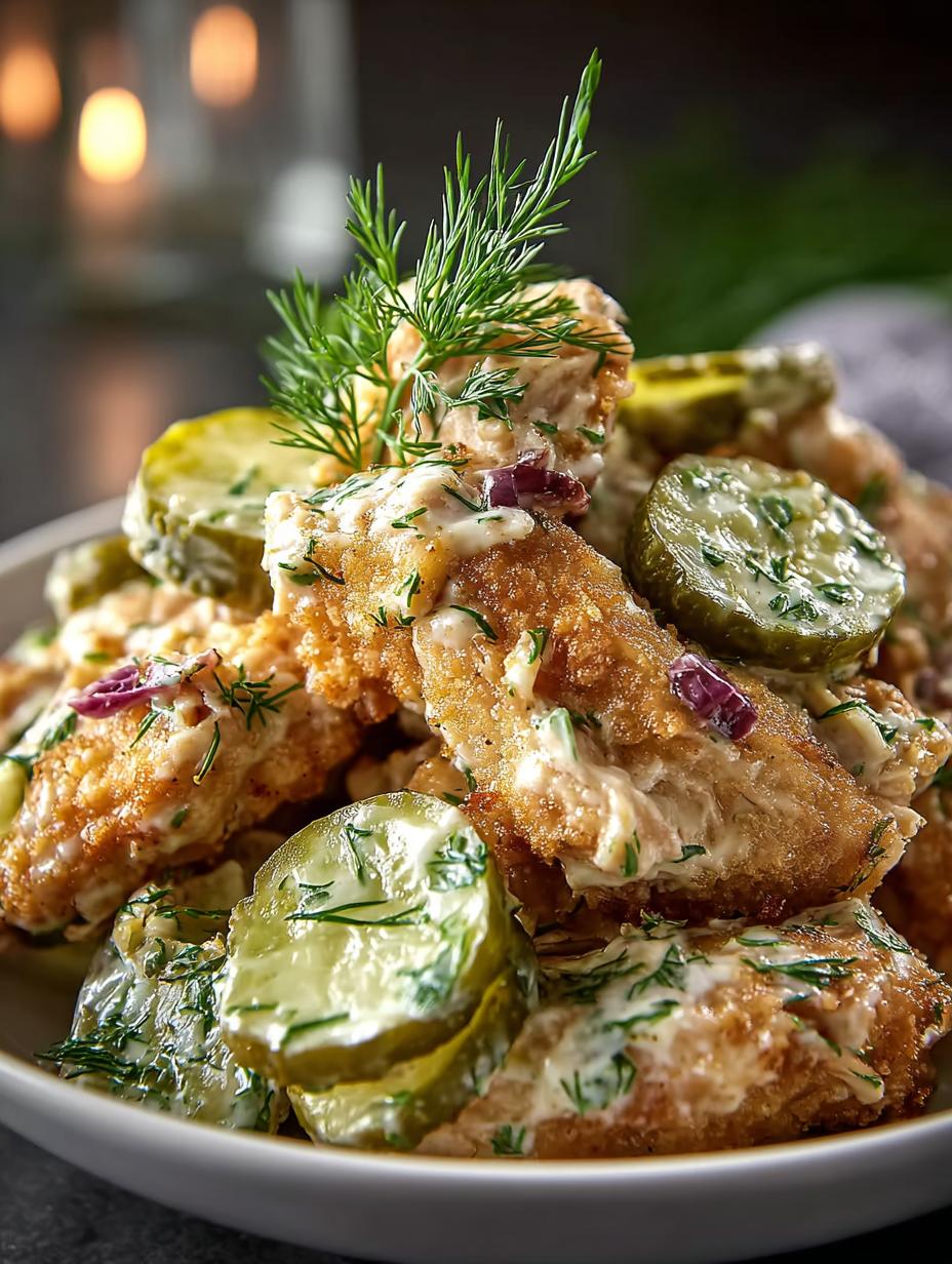 Crunchy Dill Pickle Chicken: 7 Flavorful Ways to Enjoy 5 Crunchy Dill Pickle Chicken: 7 Flavorful Ways to Enjoy - Crunchy Dill Pickle Chicken - main visual representation