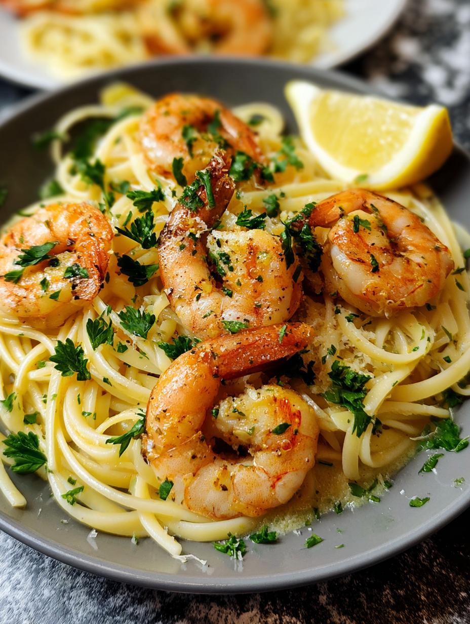 Dairy Free Shrimp Scampi