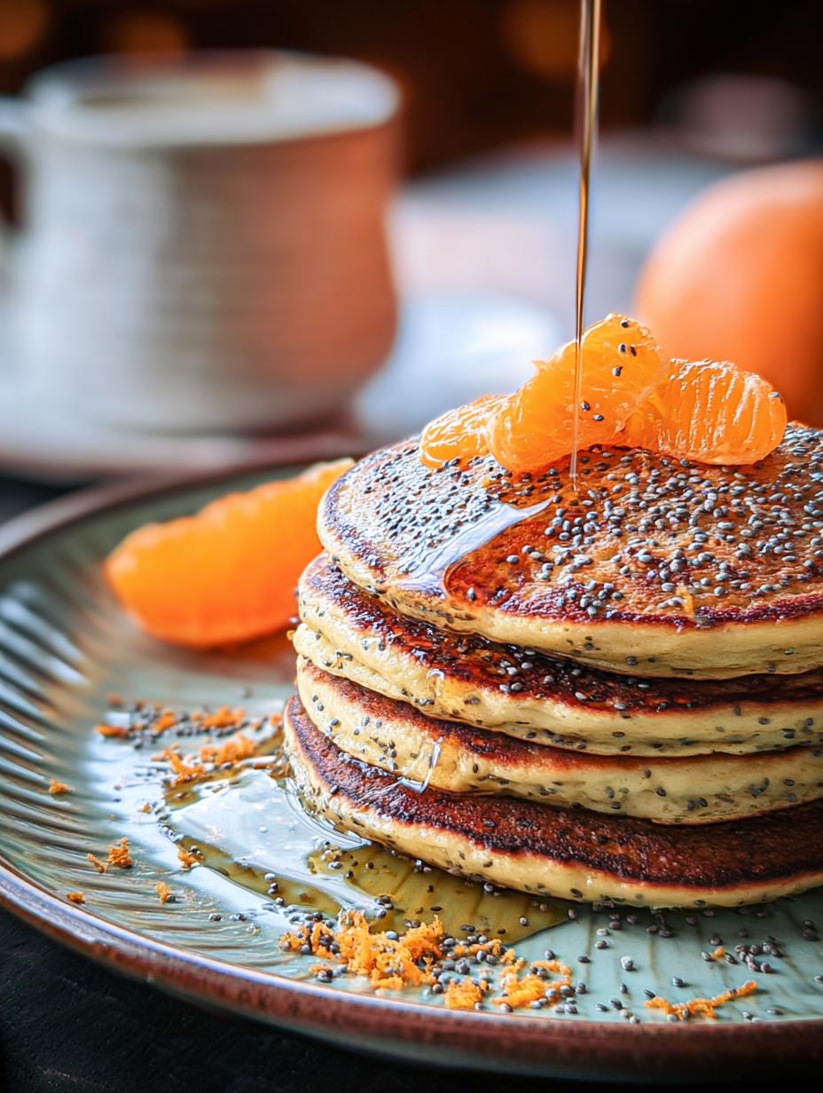Delightful Tangerine Poppy Seed