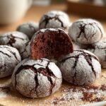 Double Chocolate Snowball Cookies