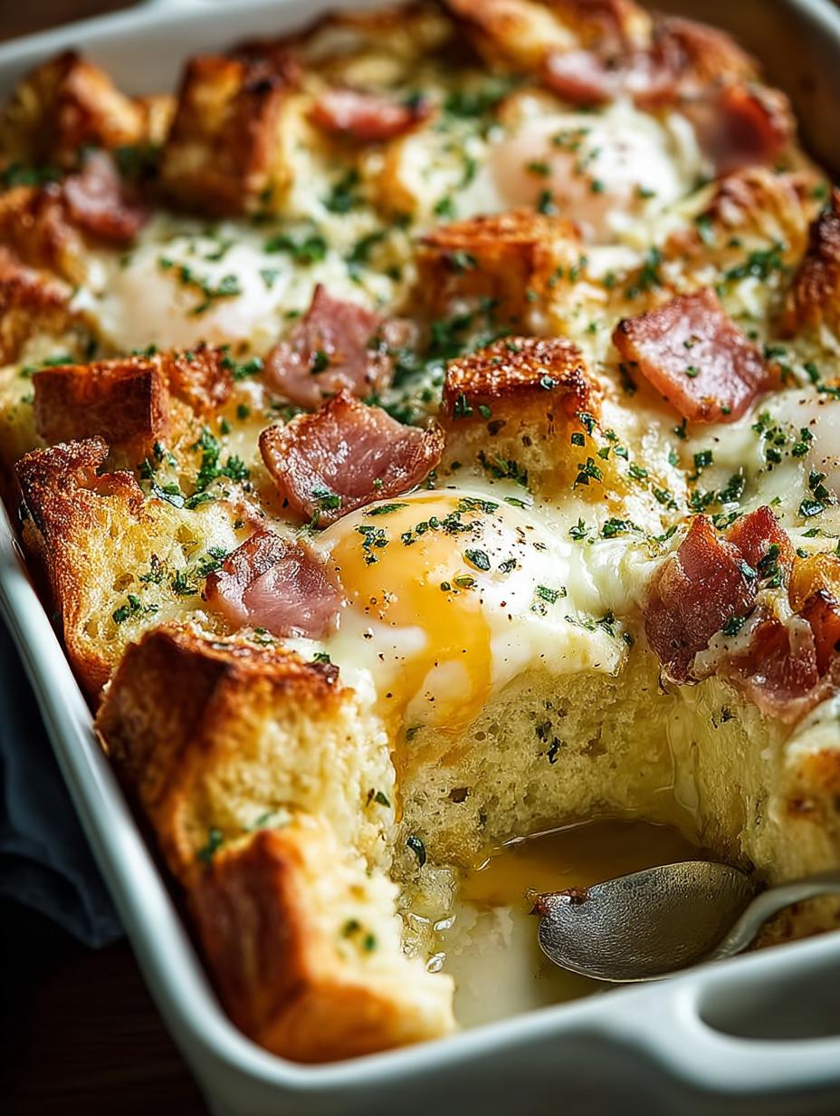 Delicious Eggs Benedict Casserole for Indulgent Brunch - Eggs Benedict Casserole - main visual representation