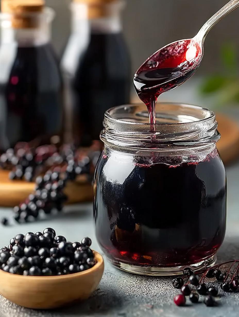 Elderberry Syrup: 6 Simple Steps for Immune Support - Elderberry Syrup - additional detail