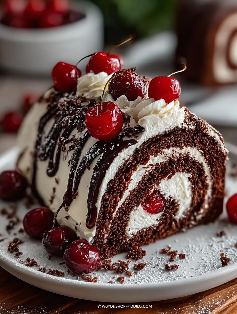 Elegant Black Forest Cake
