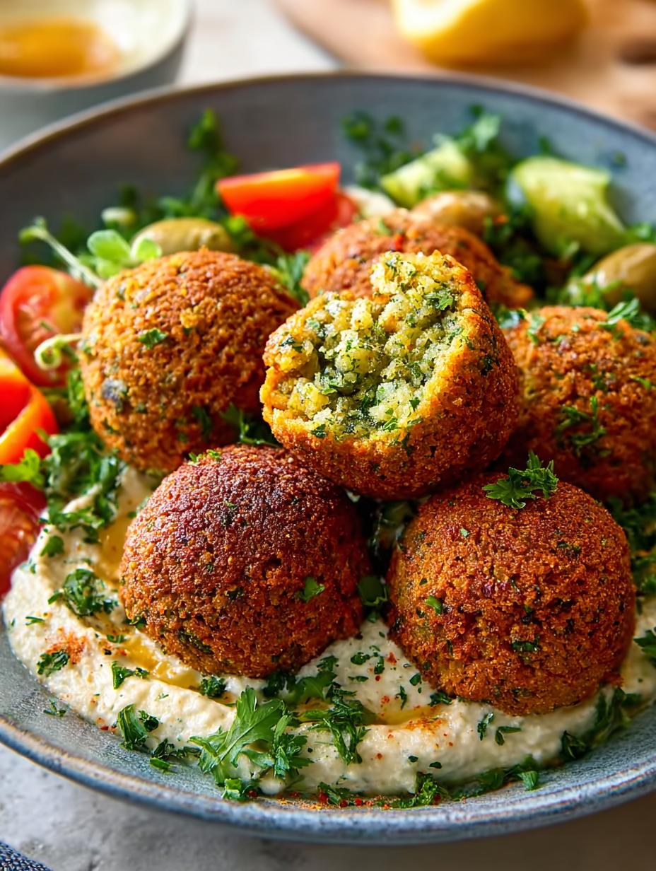Golden Crispy Falafel: 7 Secrets to Middle Eastern Bliss 5 Golden Crispy Falafel: 7 Secrets to Middle Eastern Bliss - Falafel - main visual representation