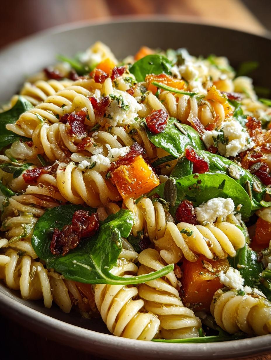 Delicious Fall Harvest Pasta Salad for Autumn Gatherings - Fall Harvest Pasta Salad - additional detail