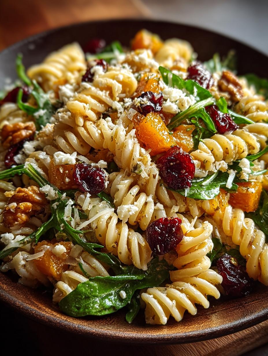 Fall Harvest Pasta Salad
