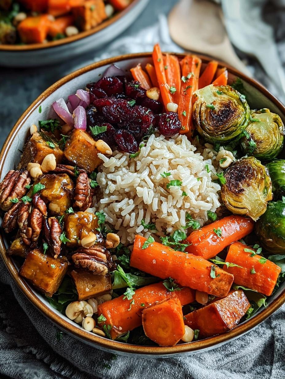 Fall Veggies Rice Harvest: Cozy Autumn Bowl - Fall Veggies Rice Harvest - additional detail