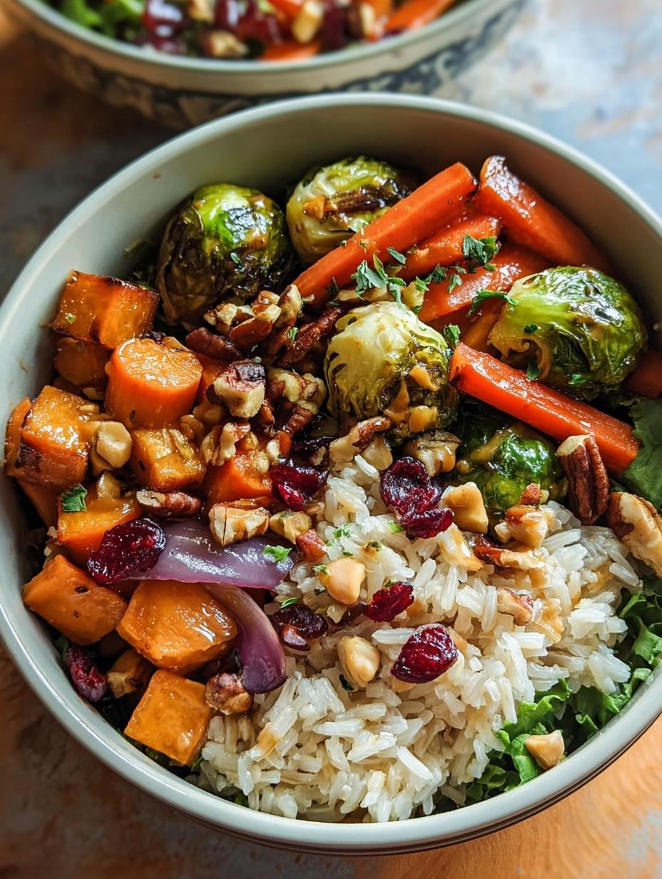 Fall Veggies Rice Harvest: Cozy Autumn Bowl - Fall Veggies Rice Harvest - additional detail