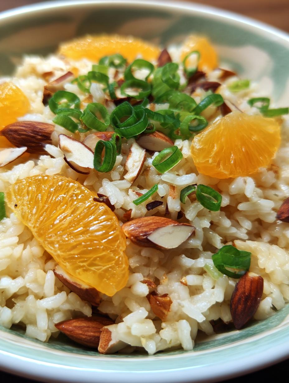 Flavorful Tangerine Almond Rice: 7 Minute Masterpiece - Flavorful Tangerine Almond Rice - additional detail