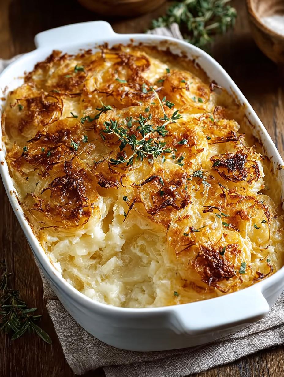 French Onion Funeral Potatoes: 5 Comforting Layers of Flavor - French Onion Funeral Potatoes - additional detail