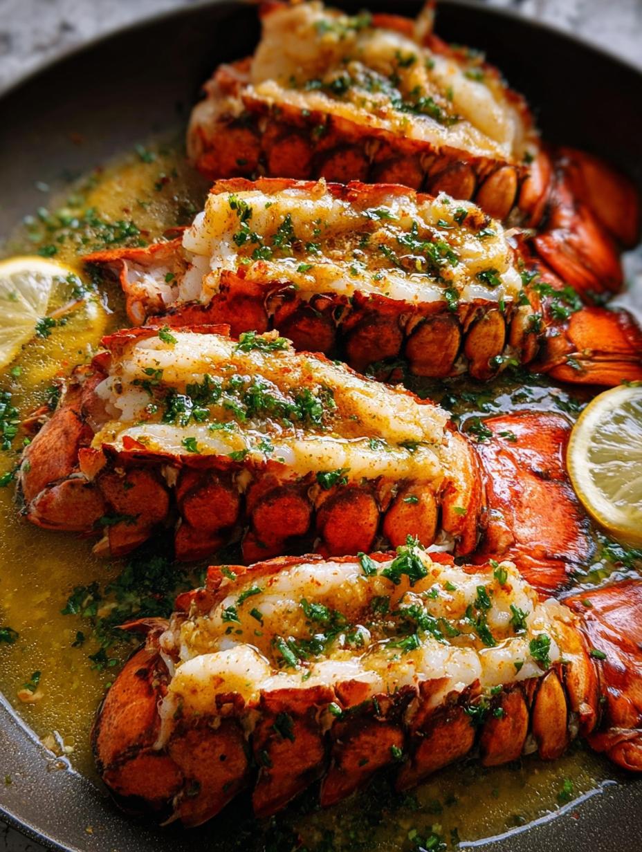 Garlic Butter Lobster Tails
